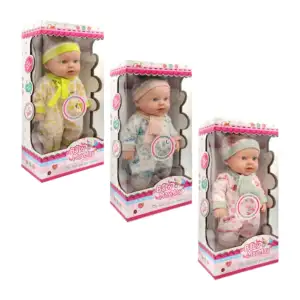 Muñeca bebé baby maymay con mameluco, gorro, bufanda y sonido / ts866…