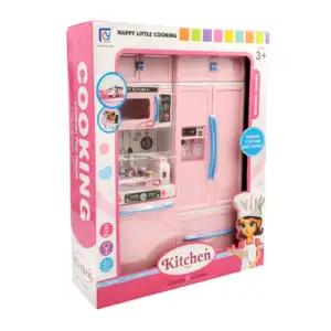 Juego de cocina integral de juguete con luces y sonido para muñecas /…