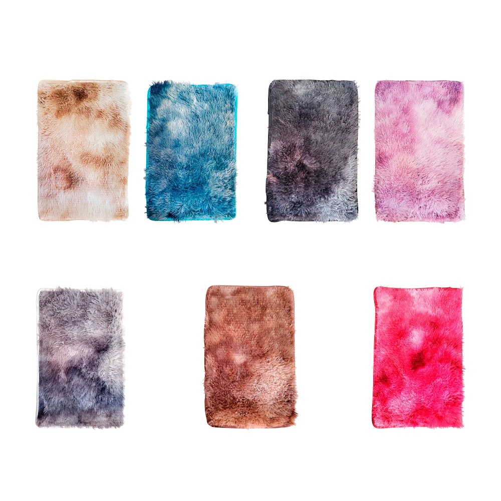 Tapete / alfombra afelpado suave, 56 x 37.5cm, variedad de colores / 82705