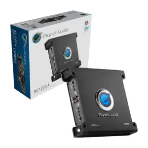 Amplificador panet audio, 4 canales, multiconectores, potencia 1200 /…