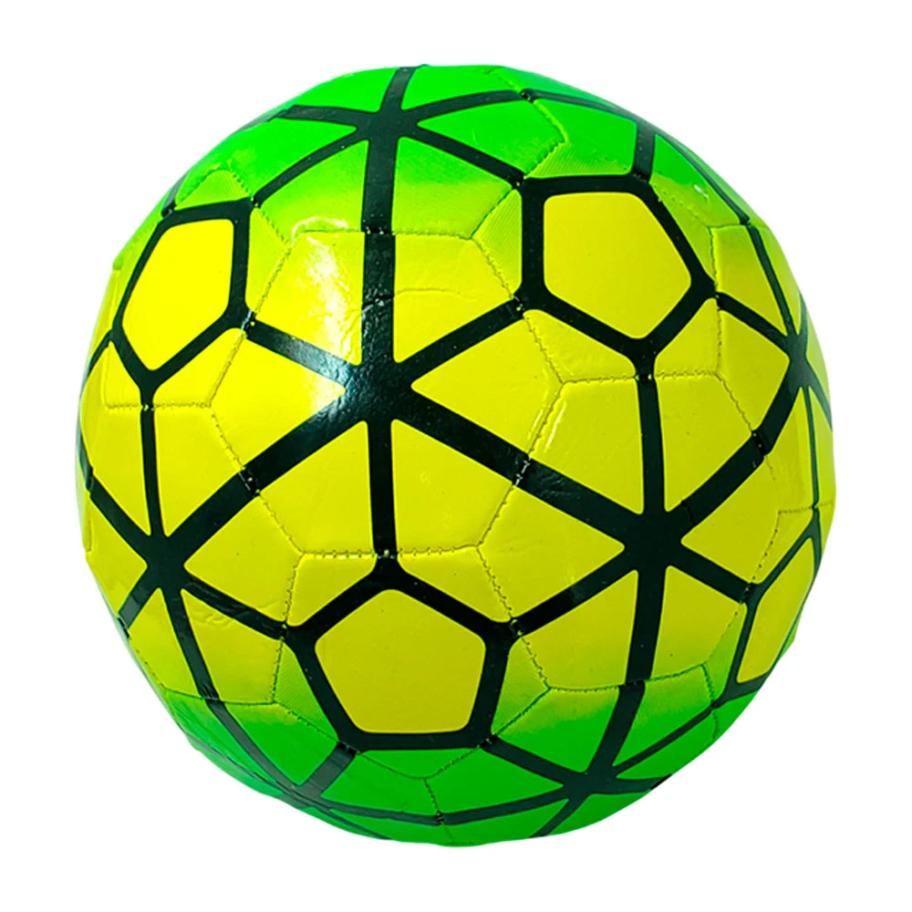 1pza balón #5 de fútbol con diseño de figuras, variedad de colores, bicolor