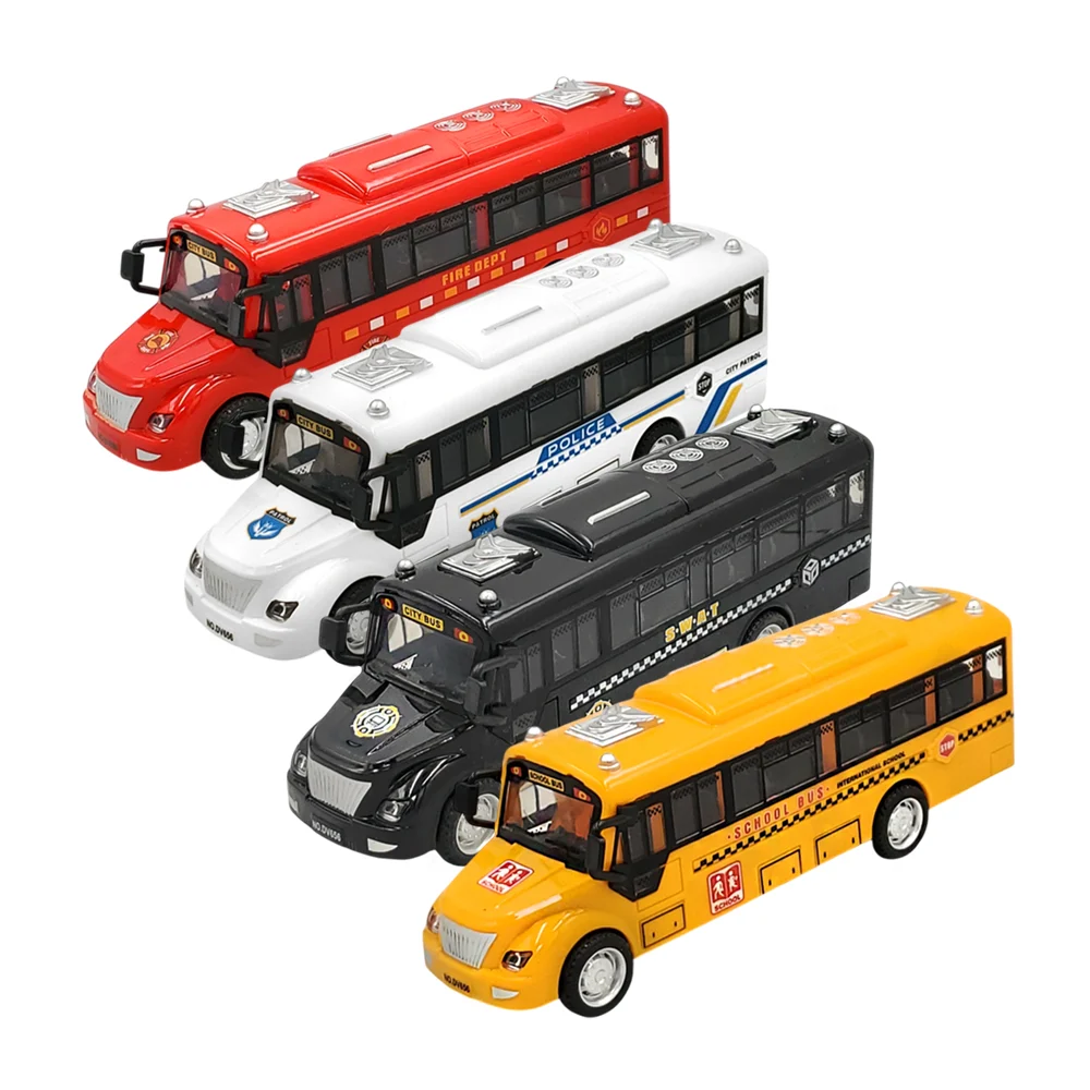 Autobús de servicio, con luz, sonido y movimiento de fricción, 19x5x4.5cm –  Joinet, image size:1000x1000