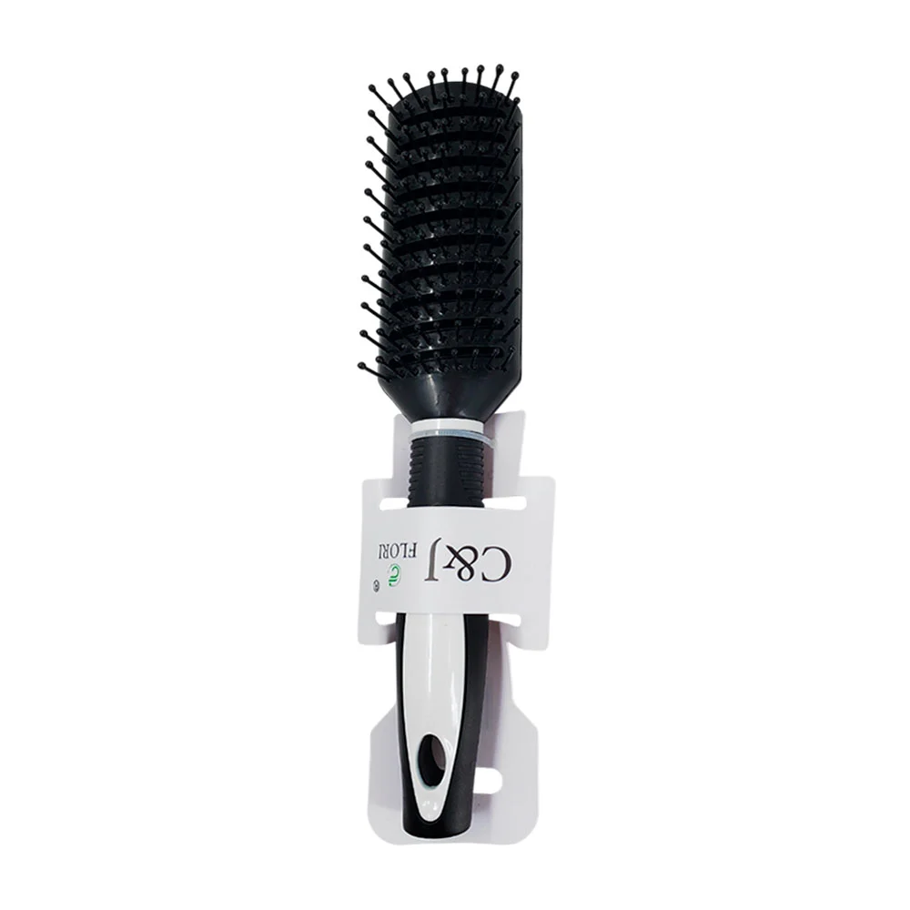 Cepillo rectangular con aberturas de líneas para el cabello / c&j flori / pe1406