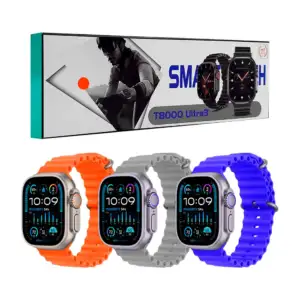 Reloj smartwatch, t8000 ultra3 con correa de plástico, variedad de co…