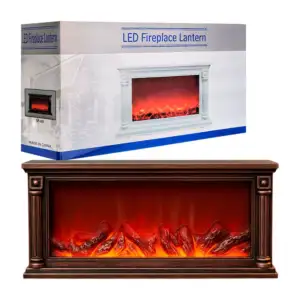 Adorno decorativo en forma de chimenea 36.5x63.5cm
