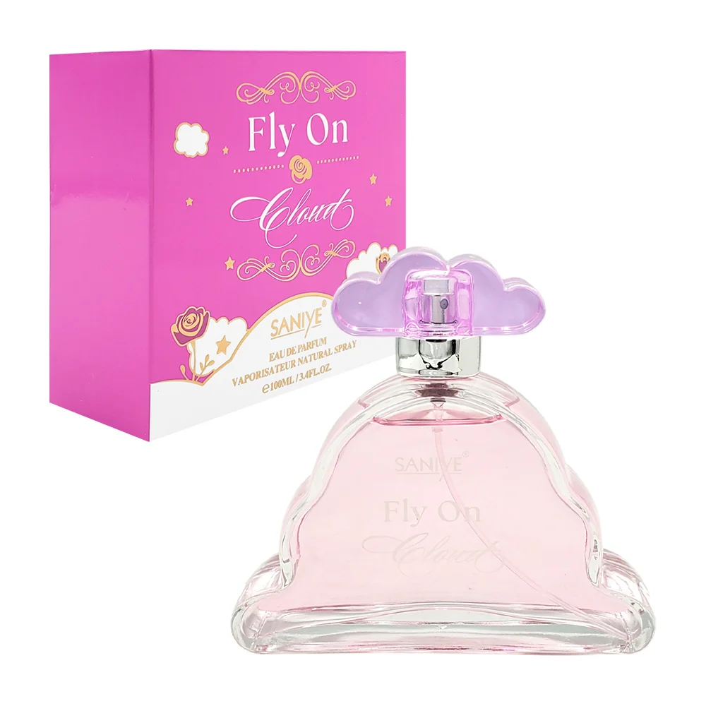 Perfume fly on cloud, fragancia para dama en spray, 100ml / x119