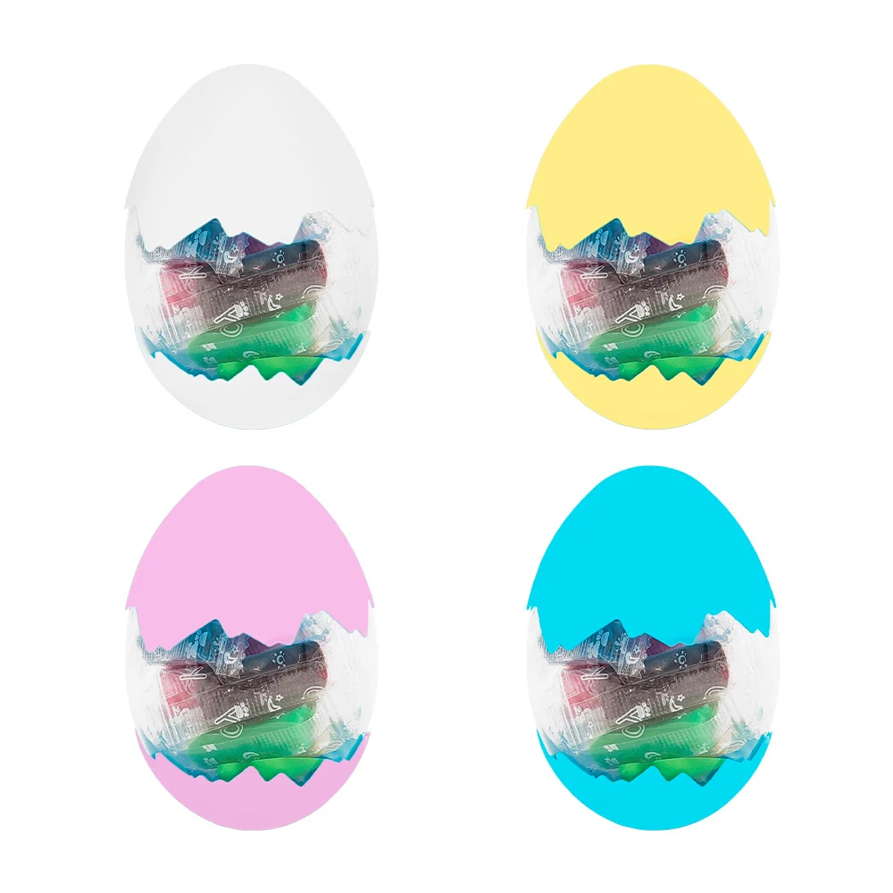 Huevito con 12 masitas moldeables y moldes, variedad de colores / 81100