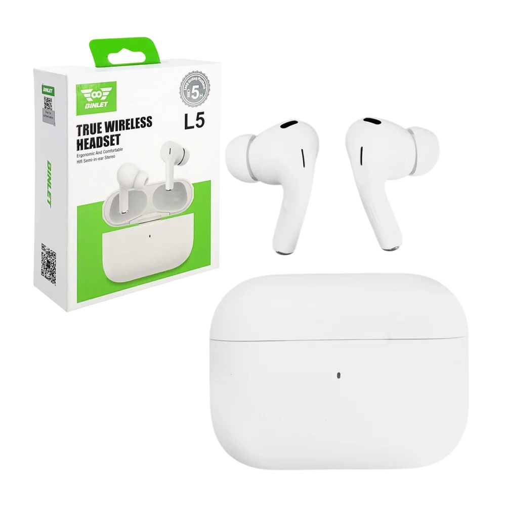 Audífonos inalámbricos, ergonómico con almohadillas, sonido estéreo + estuche