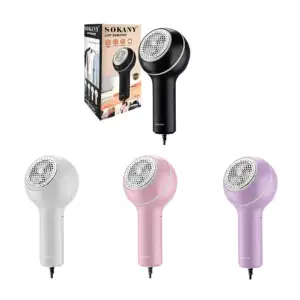 Máquina quita pelusa eléctrica sokany de 3w, variedad de colores / sk…