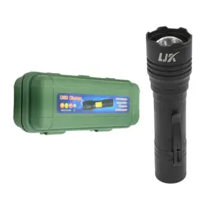 Lámpara linterna de mano recargable con 5 modos de luz, indicador de …