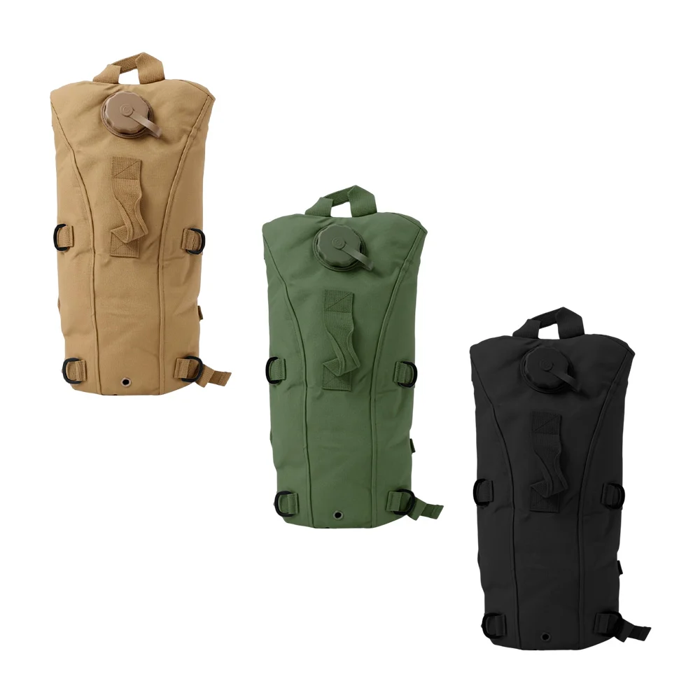 Mochila cantimplora tipo militar con asas de tela, variedad de colores / lml-2055 / 2055 / 8005