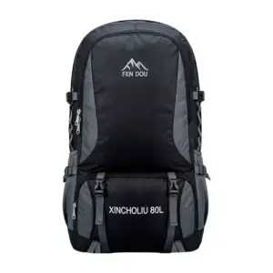 Mochila grande para viaje, 4 compartimentos, cierre inferior, broches…