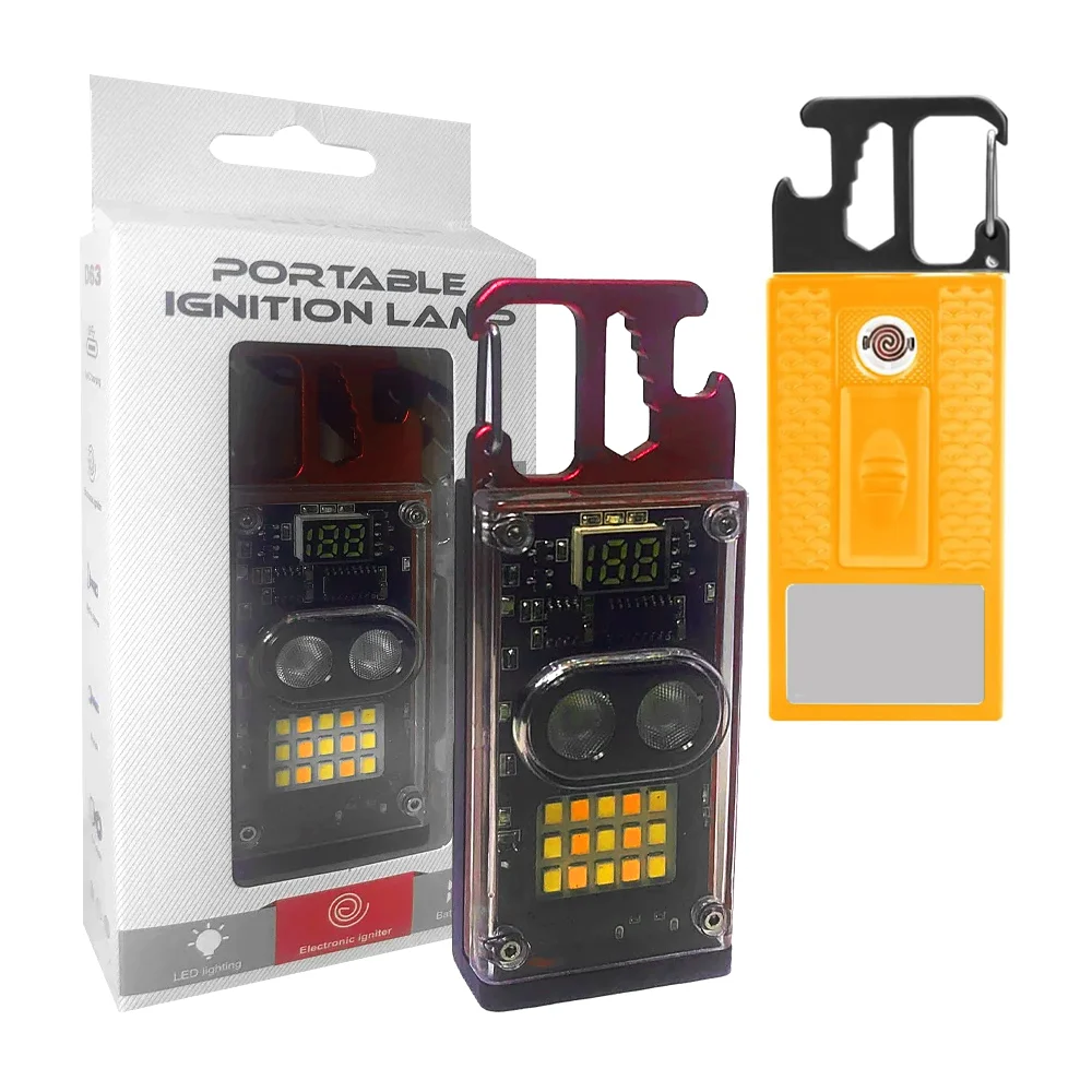 Encendedor eléctrico multifuncional 5 en 1 / portable ignition lamp / d63