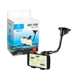 Soporte para carro universal para teléfonos, flexible, rotativo, mult…