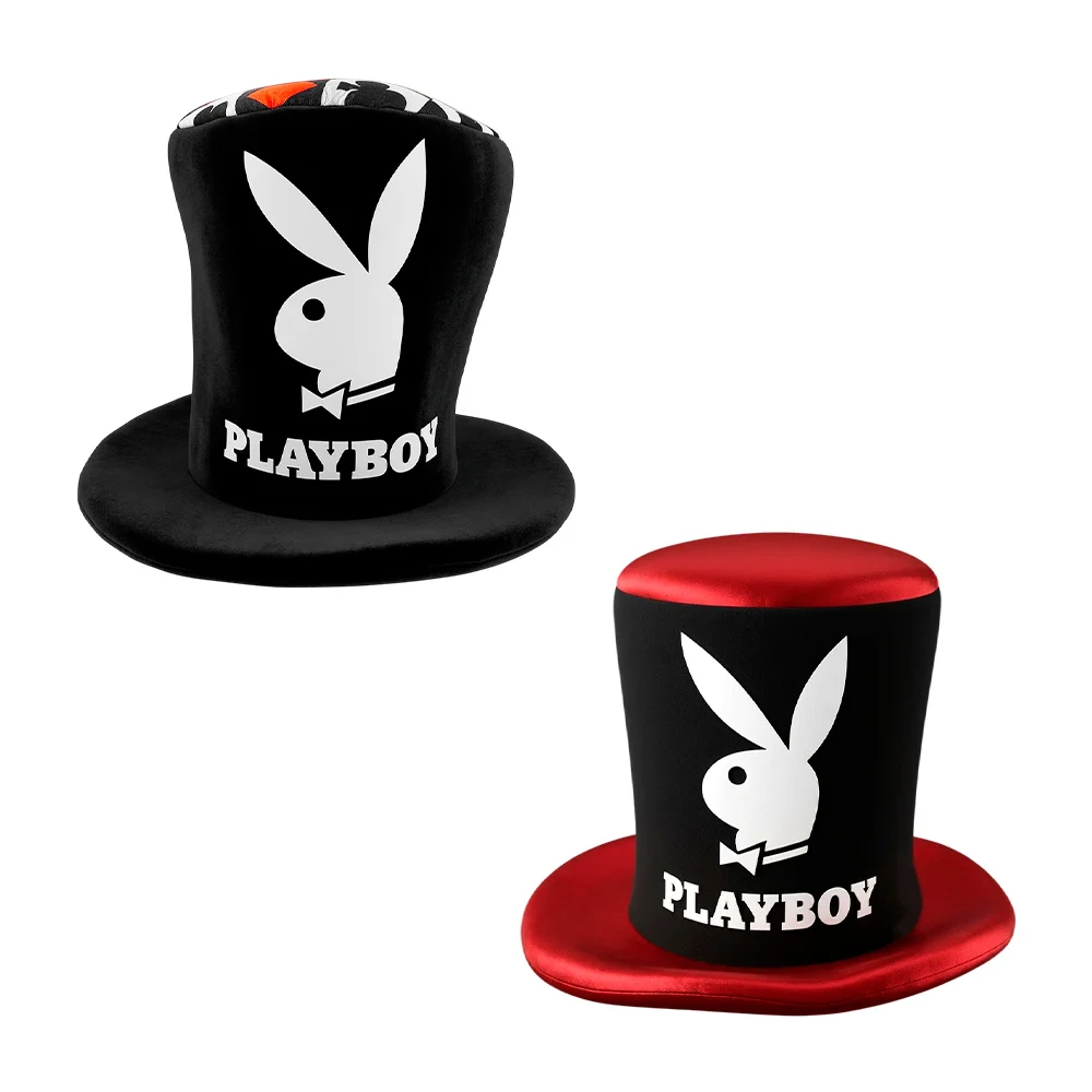 1pza Sombrero grande para fiesta con diseño de conejo playboy